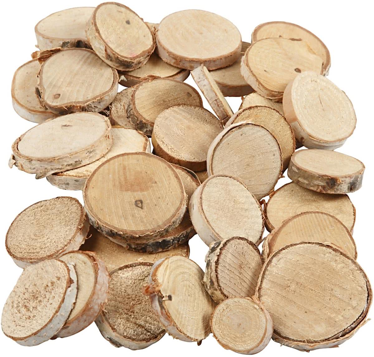 Hout mix, d: 25-45 mm, 600 gr