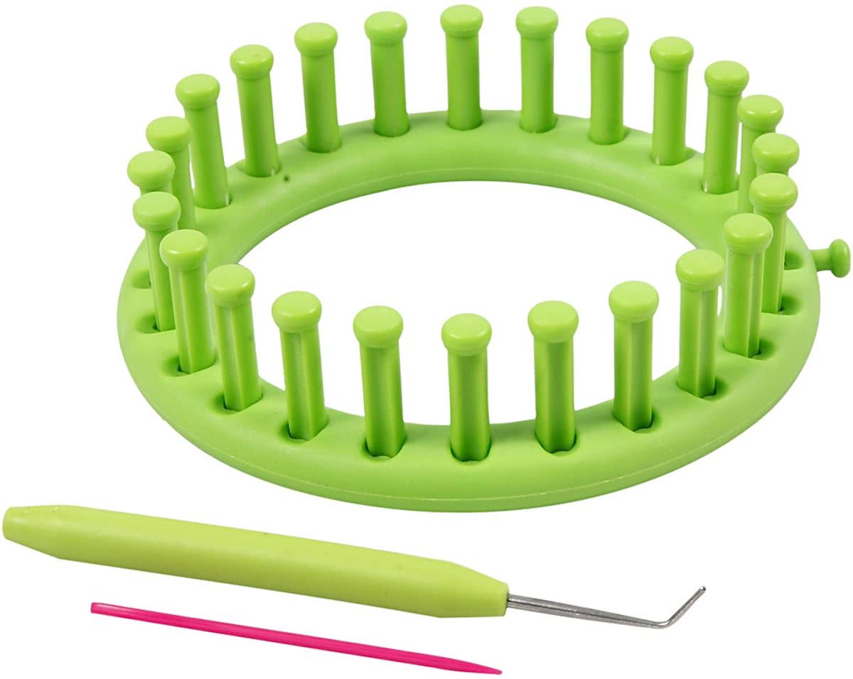 Knitting loom, d: 12 cm, 1 stuk