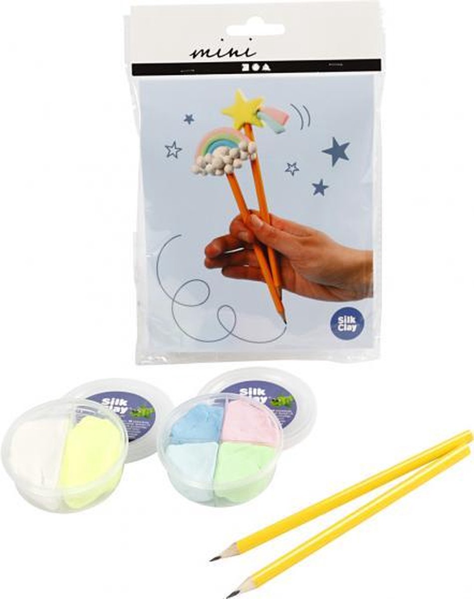 Mini Creatieve Set, boetseren potloden 1set