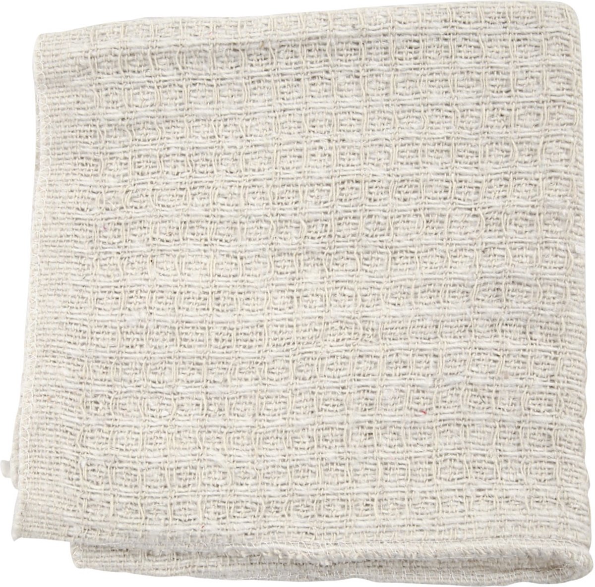 Stoffen doek, afm 40x40 cm, naturel, 20 stuks