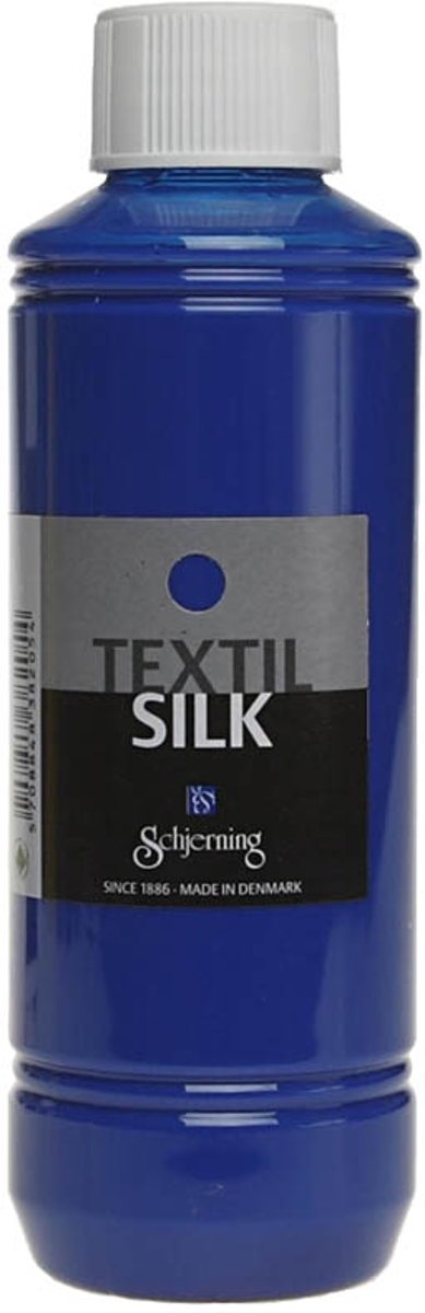 Textil Silk, brilliant blauw, 250 ml