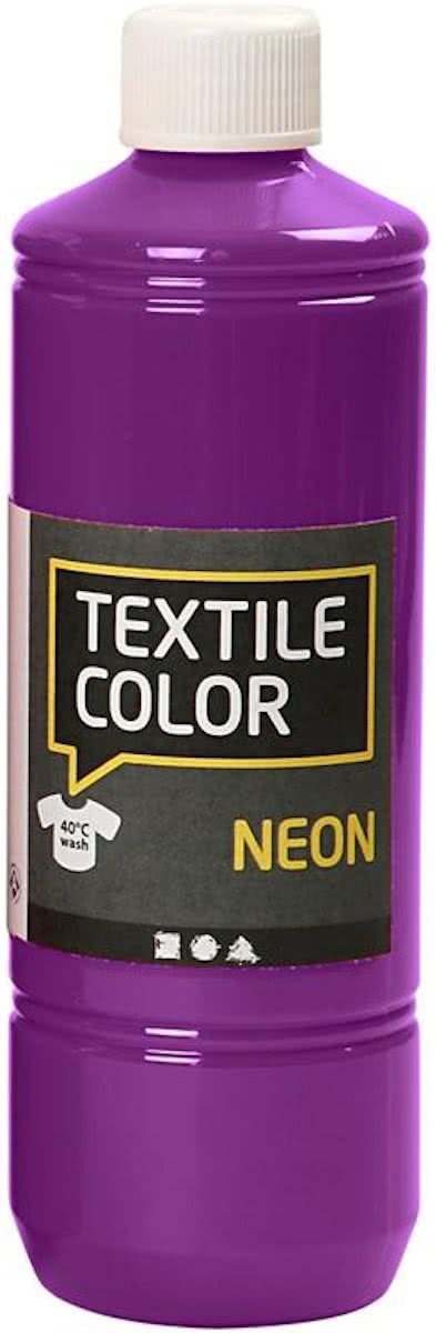 Textile Color, neon paars, 500 ml