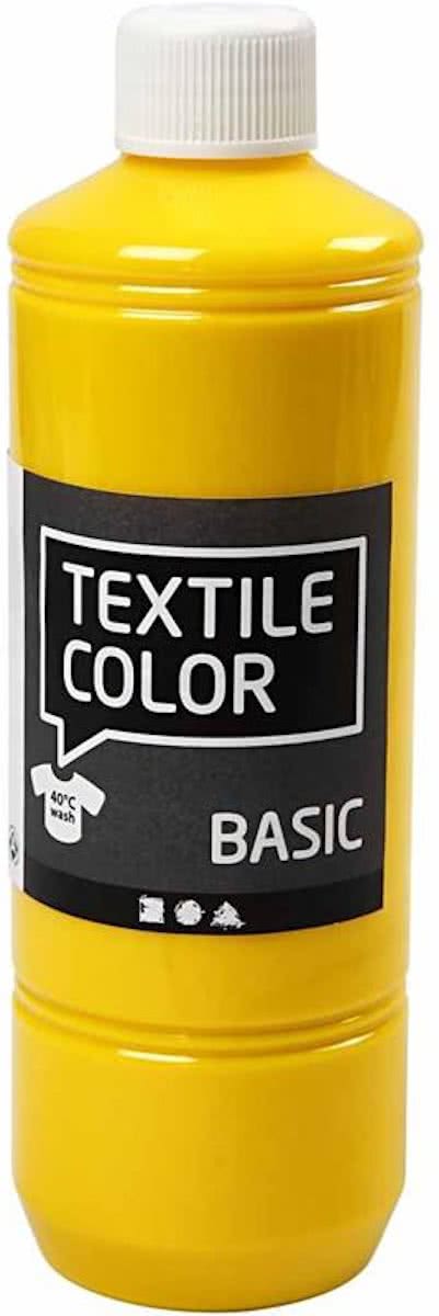 Textile Color, primair geel, 500 ml