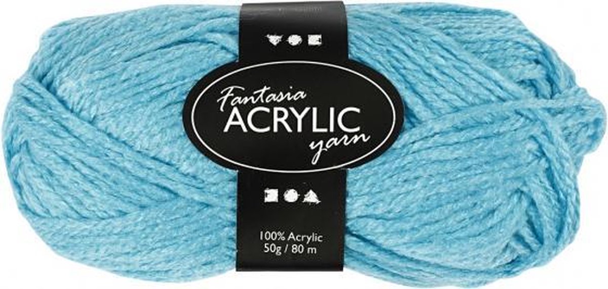 fantasia acryl garen turquoise 80 m 50 g