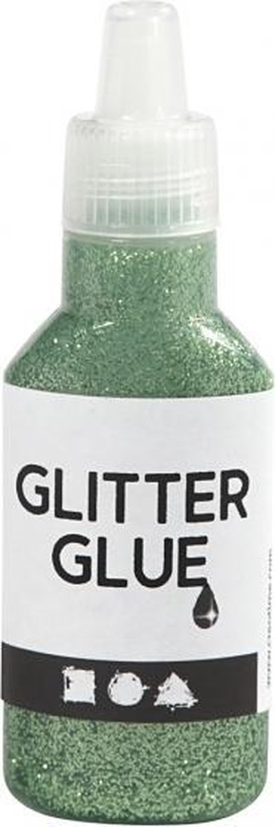 glitterlijm groen 25 ml