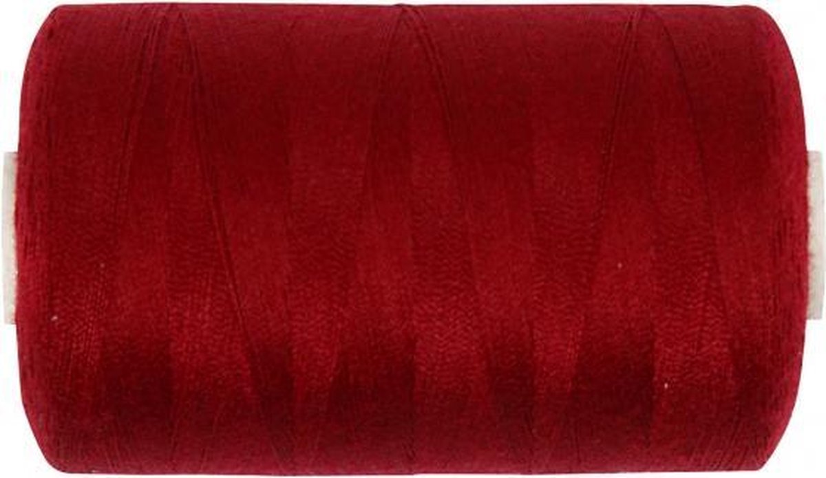 naaigaren polyester bordeaux 1000 meter