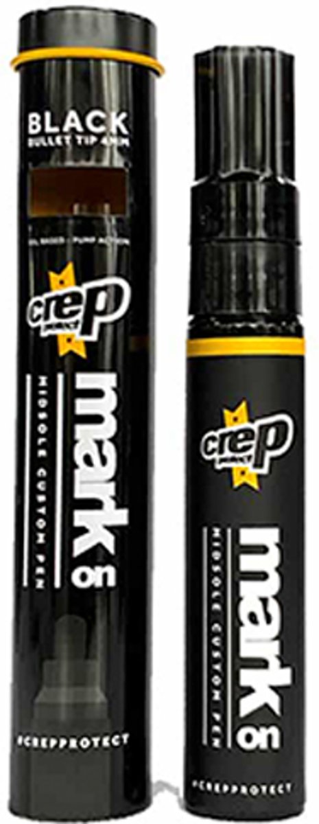 Crep Protect Mark On Zwart - Midsole Custom Pen voor middenzolen van sneakers