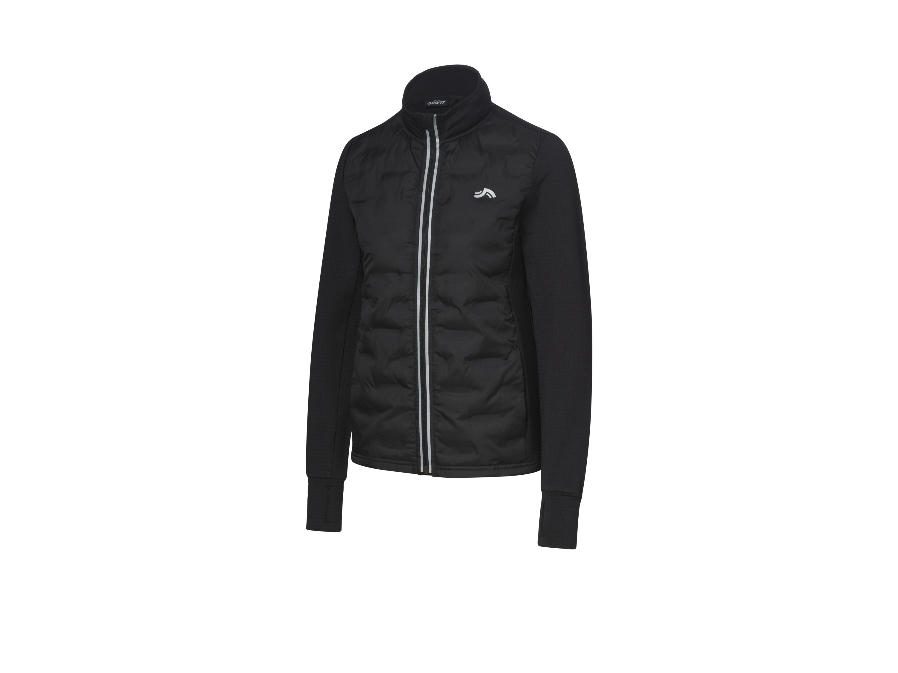 CRIVIT Dames thermo hardloopjas (XS (32/34), Zwart)