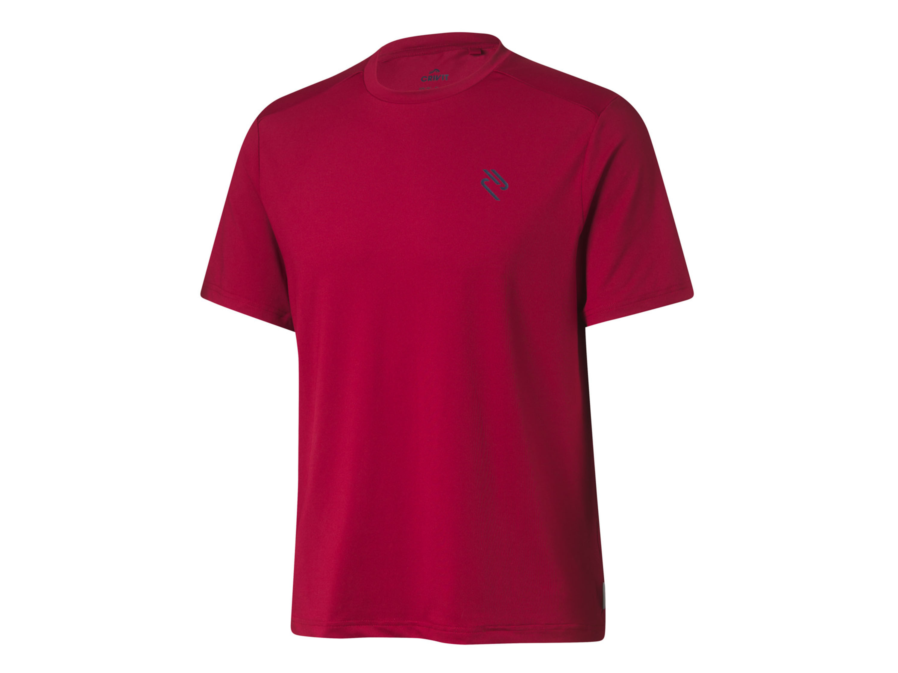 CRIVIT Heren sportshirt (S (44-46), Rood)