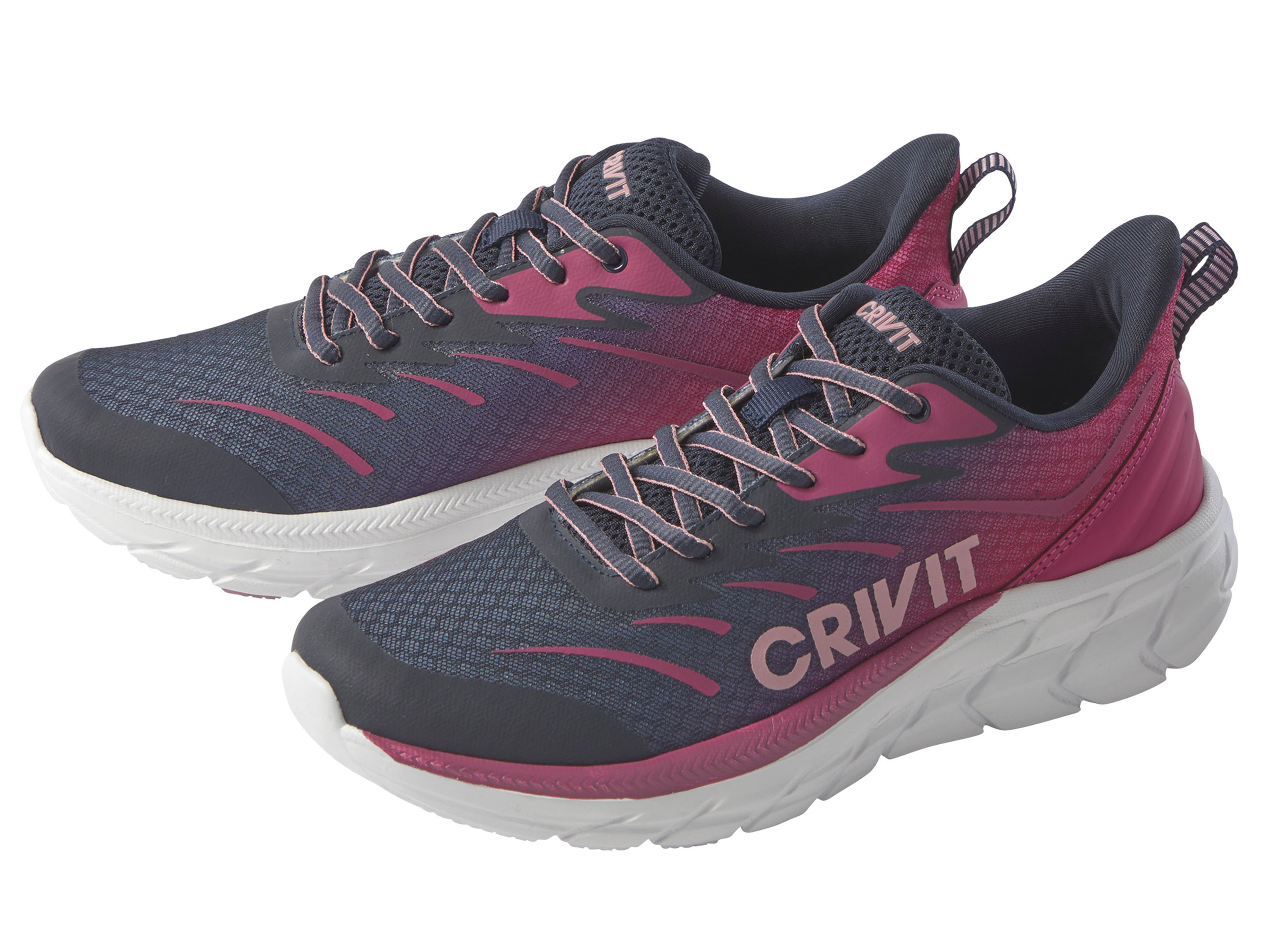 CRIVIT Sneakers (36, marine/paars)