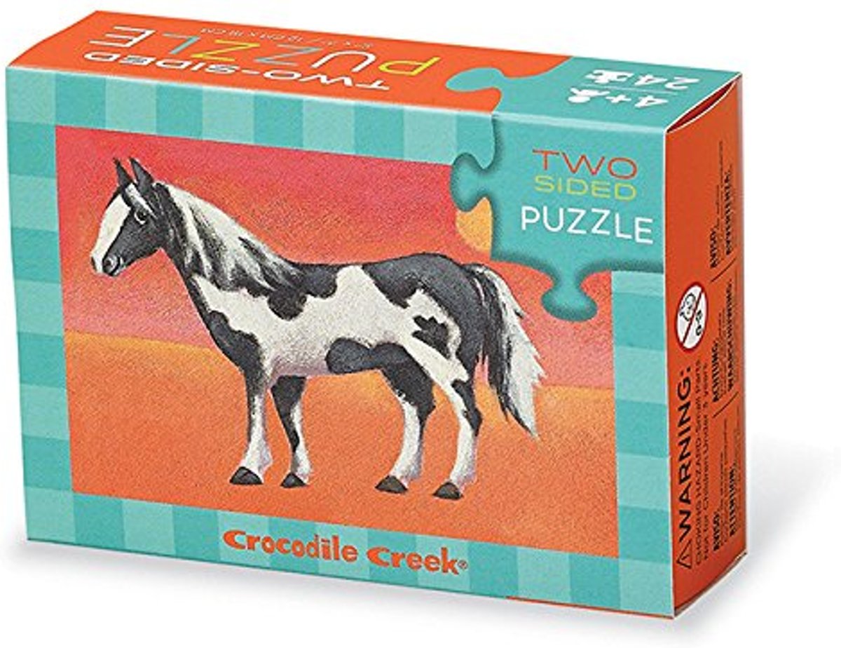 Crocodile Creek - Puzzels - 2-Sided Puzzle Horses