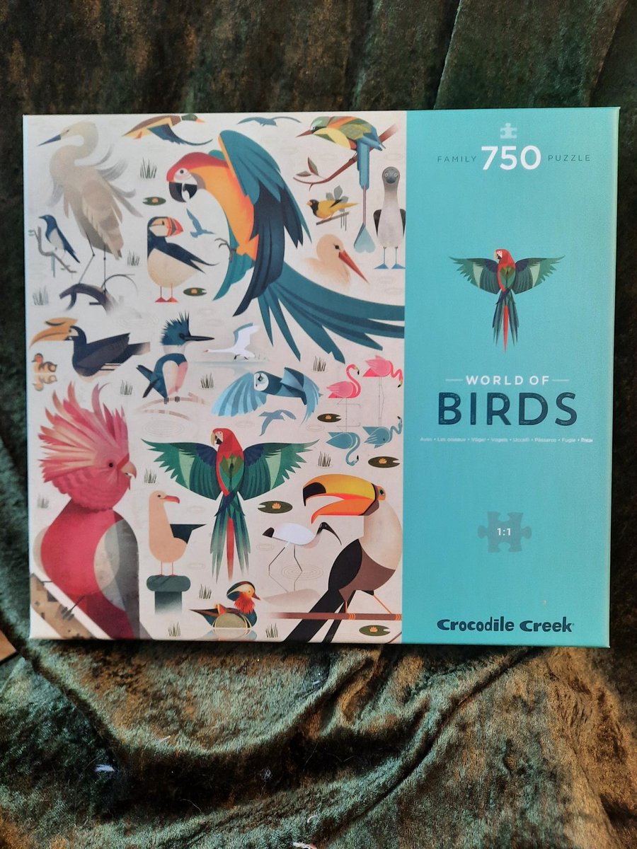 Crocodile Creek - Puzzle - 750 stukjes - World of Birds