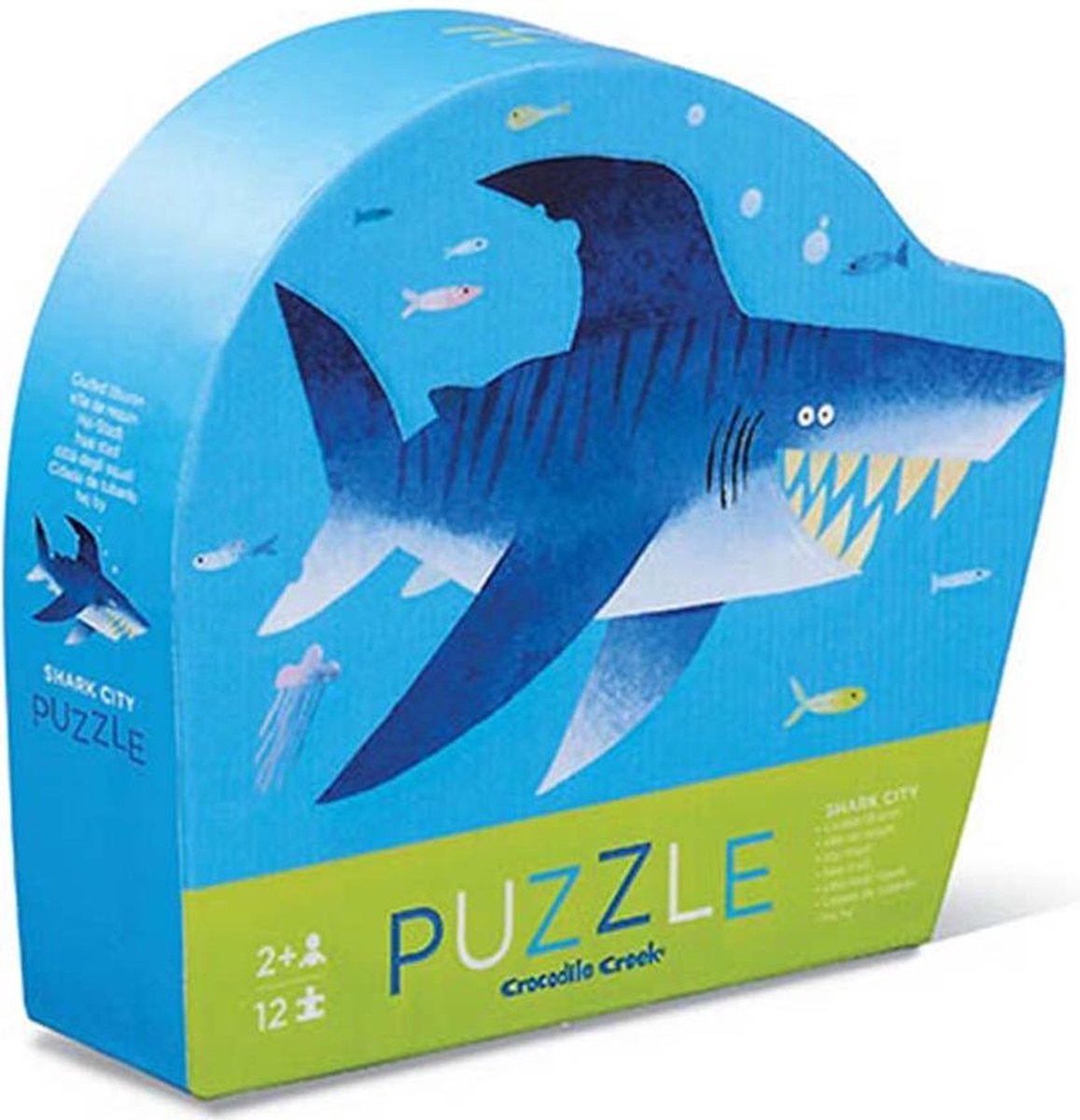 Crocodile Creek 12 pcs Mini Puzzle/Shark