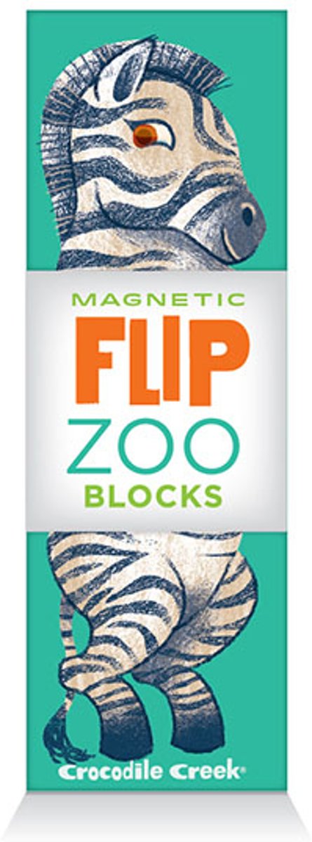 Crocodile Creek blokpuzzel Magnetic Blocks/African Animal