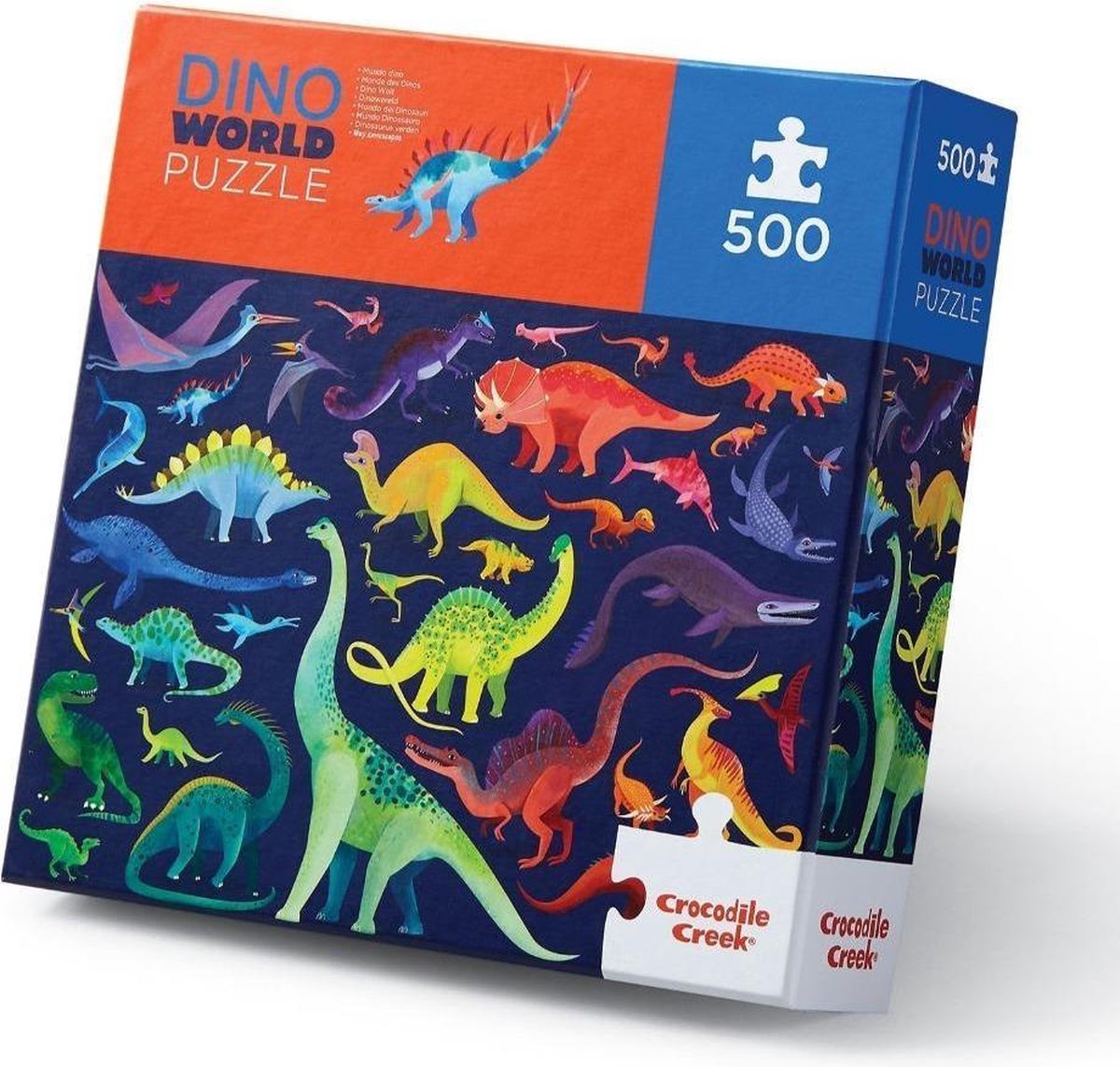 Puzzel Dino World - 500 stuks