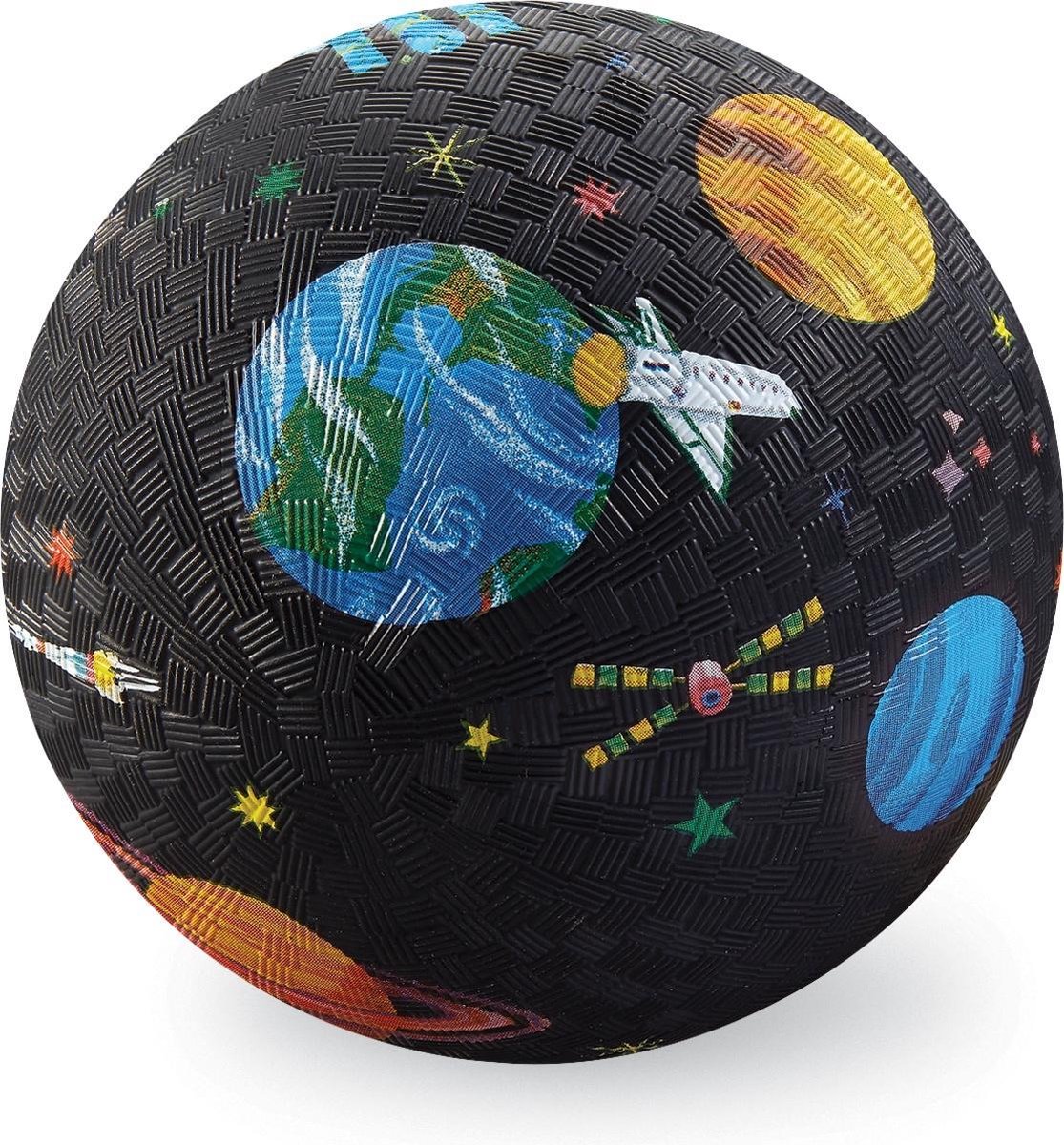 Speelbal 18 cm Space Exploration Zwart