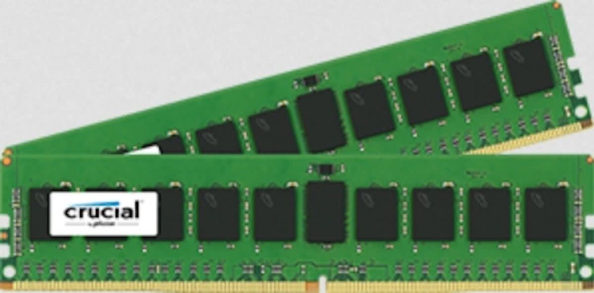 Crucial 16GB DDR4-2133 16GB DDR4 2133MHz ECC geheugenmodule