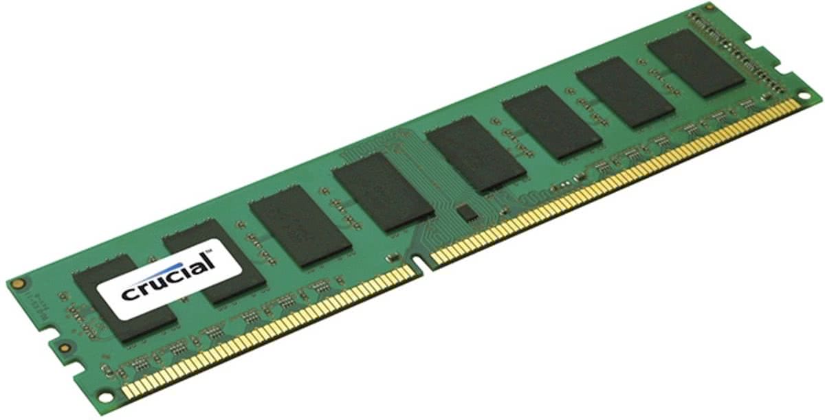 Crucial 8GB DDR3 1600 MHz (PC3-12800) 240-pin RDIMM 8GB DDR3 1600MHz ECC geheugenmodule