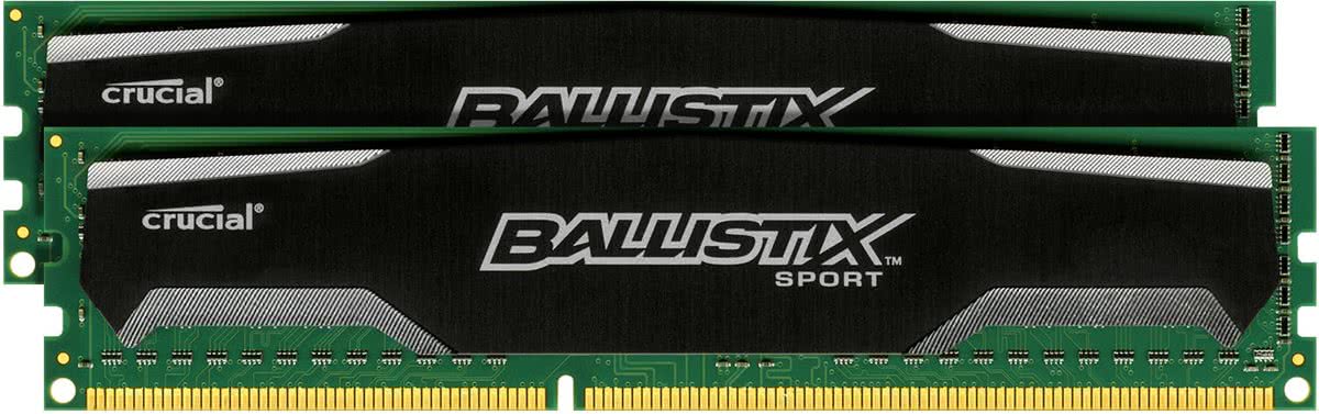 Crucial Ballistix Sport 16 GB DDR3 1600MHz (2 x 8 GB)