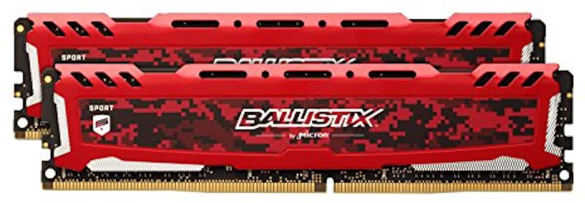 Crucial Ballistix Sport LT 32GB DDR4 2666MHz (2 x 16 GB)