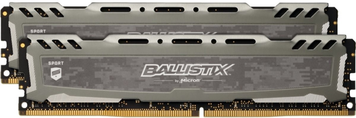 Crucial Ballistix Sport LT geheugenmodule 16 GB DDR4 2666 MHz