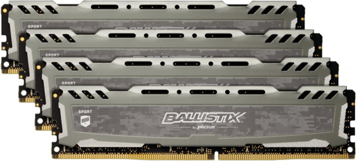 Crucial Ballistix Sport LT geheugenmodule 64 GB DDR4 2666 MHz