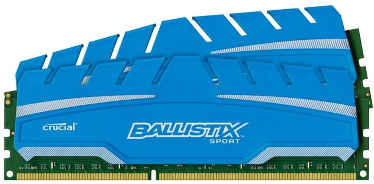 Crucial Ballistix Sport XT 8GB DDR3 1600MHz (2 x 4 GB)