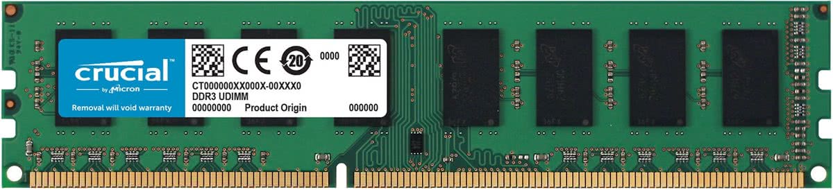 Crucial CT102464BD160B 8GB DDR3L 1600MHz (1 x 8 GB)