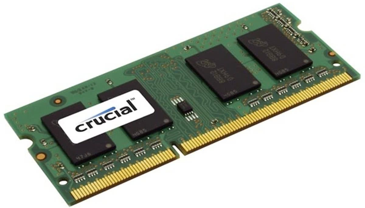 Crucial CT2G3S1067MCEU 2GB DDR3 SODIMM 1066MHz (1 x 2 GB)