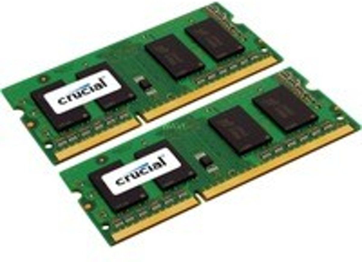 Crucial CT2KIT102464BF160B 16GB DDR3L SODIMM 1600MHz (2 x 8 GB)