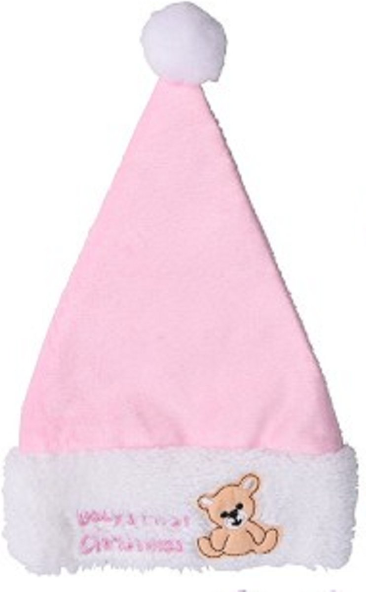 Kerstmuts Baby Meisje Roze