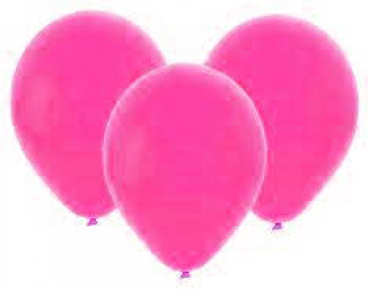 Roze ballonnen 100 stuks