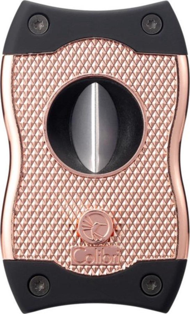 Sigarenknipper Colibri SV-Cut rosé goud- zwart