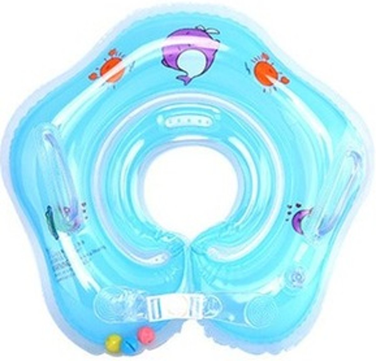 Zwemring Baby – Zwemkraag – Nekring opblaasbaar – Drijfring - Babyfloat – Babyswimmer –BLAUW- 0-24 maanden 3-12 kg