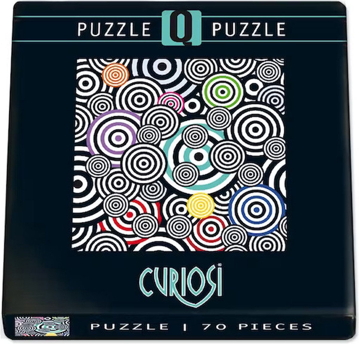 Curiosi Q-puzzel (moeilijke stukjes) - Pop 1 (70 st.)