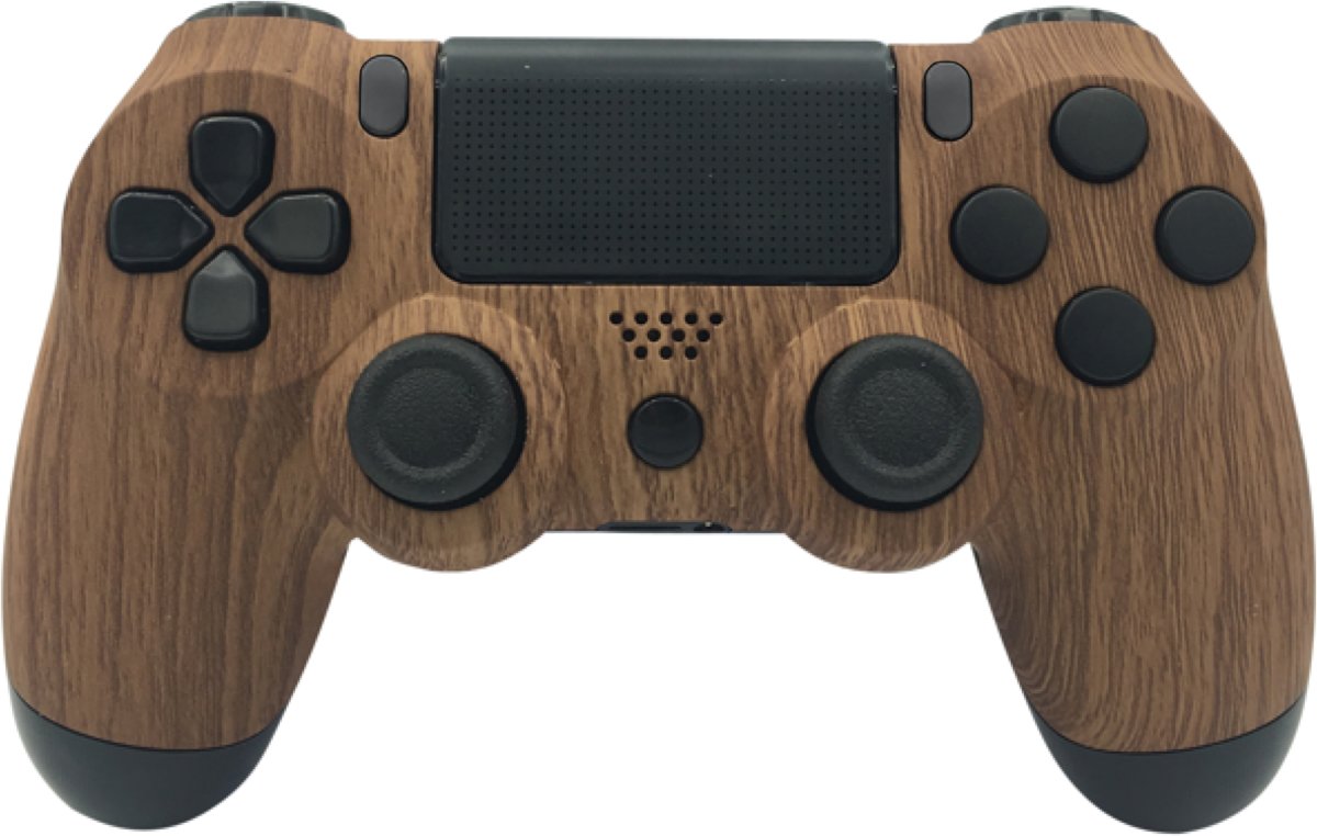 Black Wood - Custom Sony PlayStation PS4 Wireless Dualshock 4 V2 Controlle