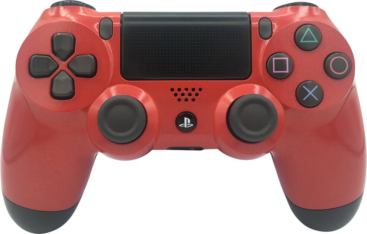 Metallic Rood - Custom PlayStation PS4 Wireless Dualshock 4 V2 Controller