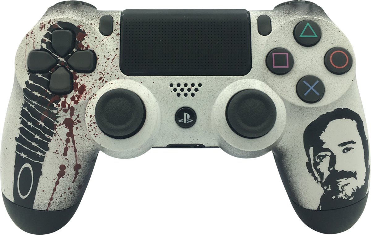 TWD Negan / Lucille - Custom Sony PlayStation PS4 Wireless Dualshock 4 V2 Controller