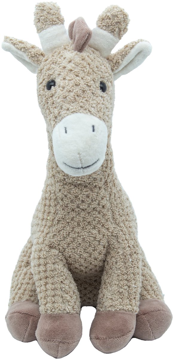 Cute since 1999 - Katoenen Knuffel Giraffe - Zittende Giraffe Speelgoed- Baby Knuffel - 30cm