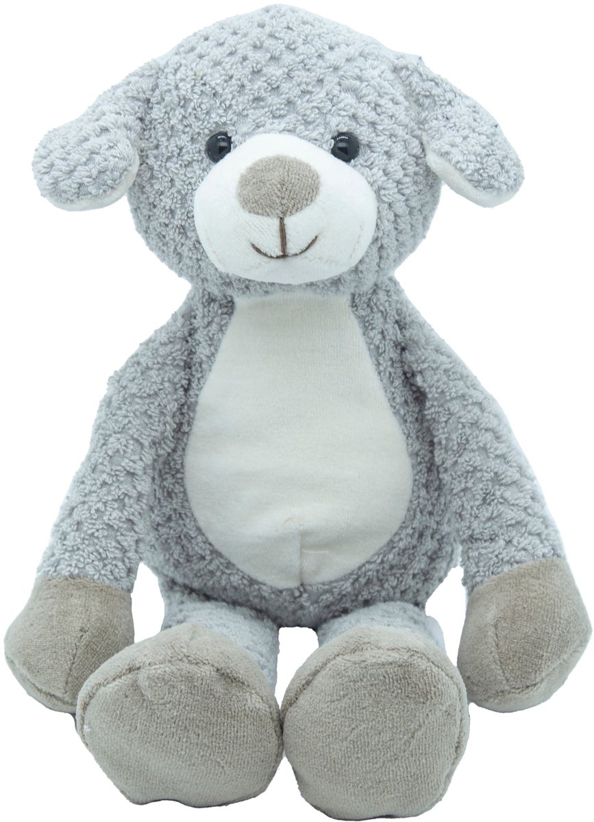 Cute since 1999 - Katoenen Knuffel Hond - Zittende Hond Speelgoed- Baby Knuffel - 20cm