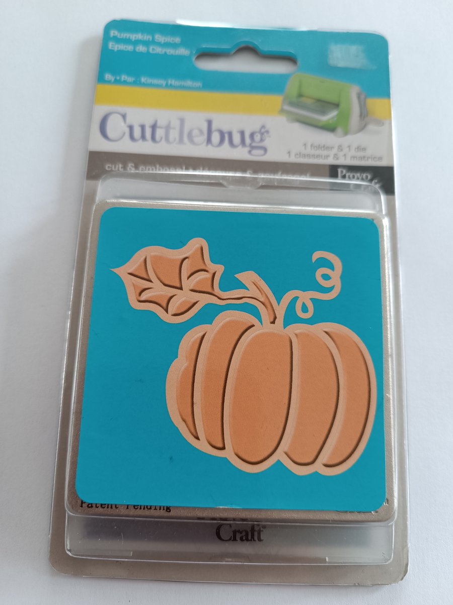  pumpkin spice mal 1 folder Cut &1 folder emboss 37-1822