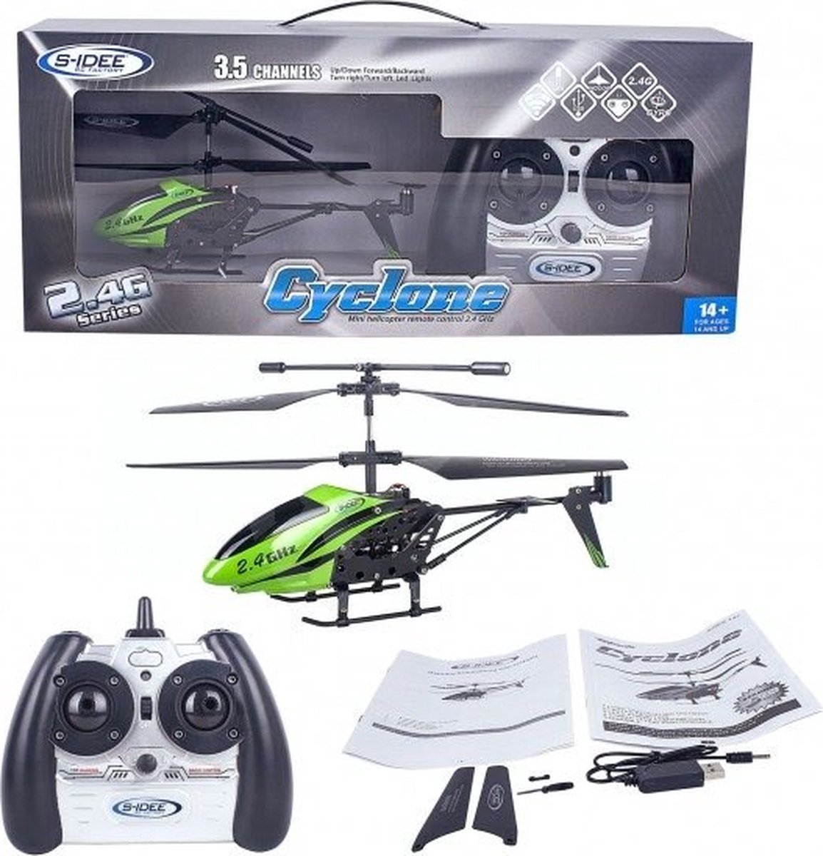 Cycloon 2.4Ghz  RC Helicopters