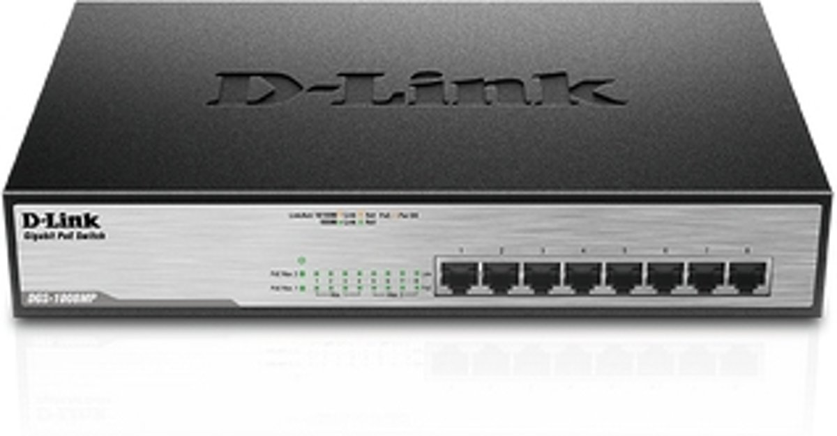 D-Link DGS-1008MP - Switch