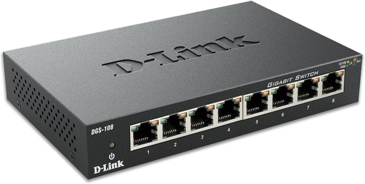 D-Link DGS-108 - Switch