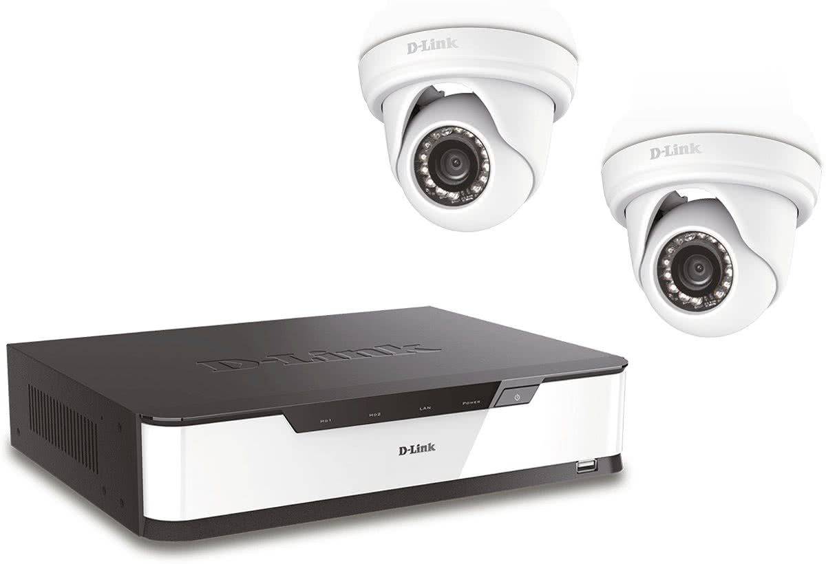 D-Link DNR16-4802-2 Bedraad en draadloos 16kanalen videotoezichtkit