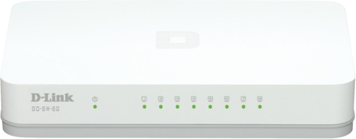 D-Link GO-SW-8G Managed L2 Gigabit Ethernet (10/100/1000) Wit