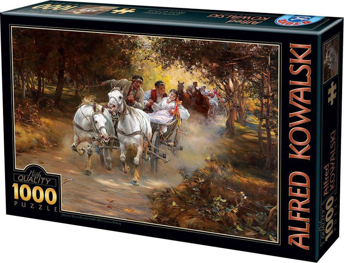 Alfred Wierusz-Kowalski - Country Wedding 1000 d-tOYS