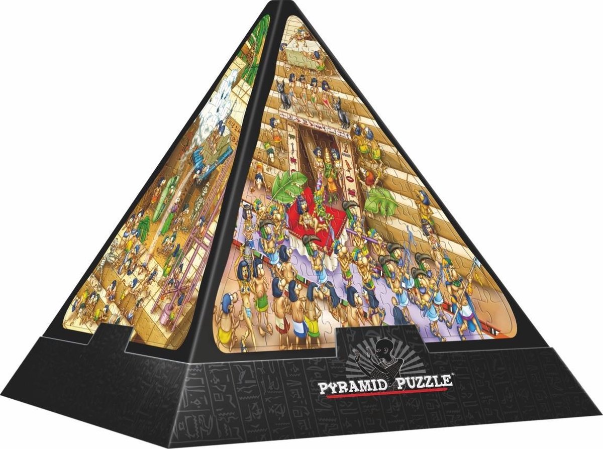 D-Toys 3D Puzzel Piramide Cartoon 504 Stukjes