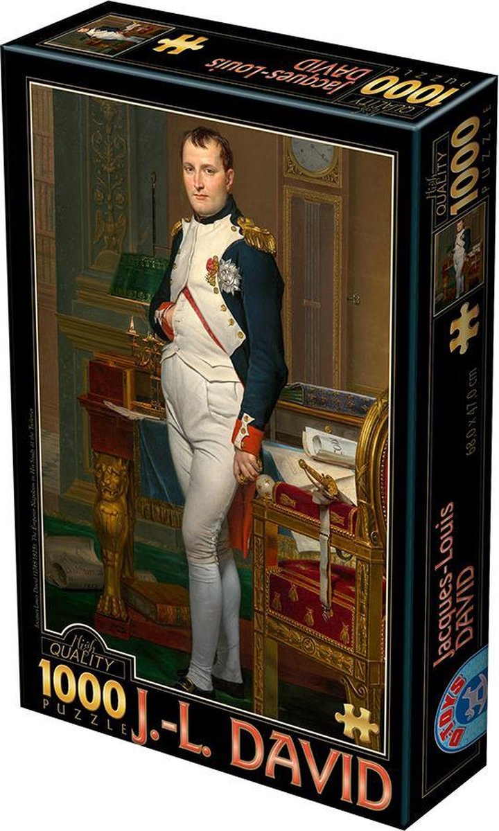 Jacques-Louis David: The Emperor Napoleon in his study at the Tuileries, 1812