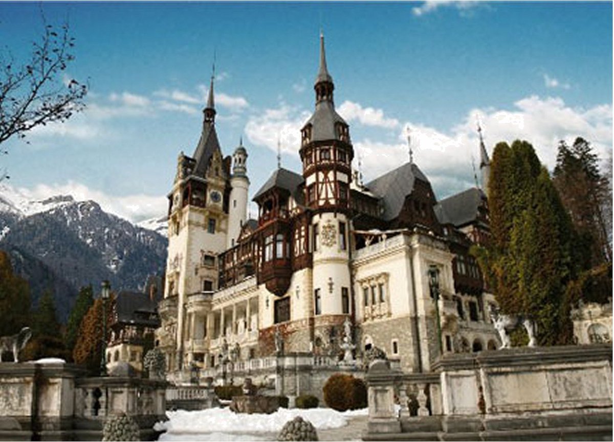 Jigsaw Puzzle - 500 Pieces - Romania : Peles Castle - 500 pieces